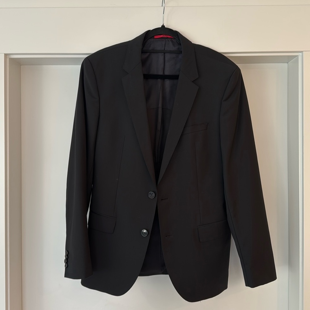 Hugo Boss Suit Jacket black 40 Reg